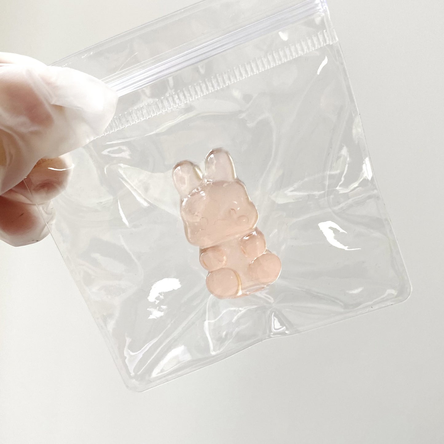 Transparent lovely Rabbit squishy toys