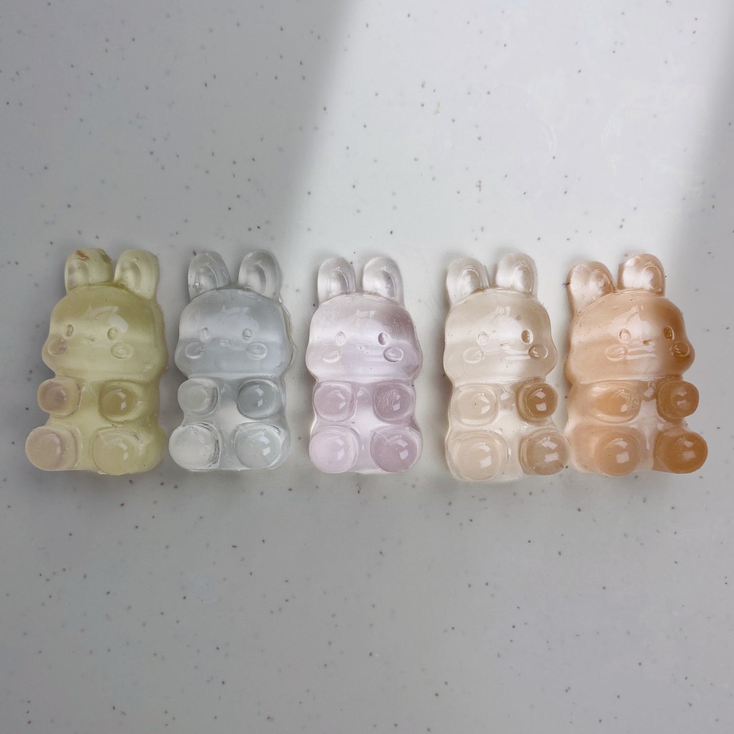 Transparent lovely Rabbit squishy toys