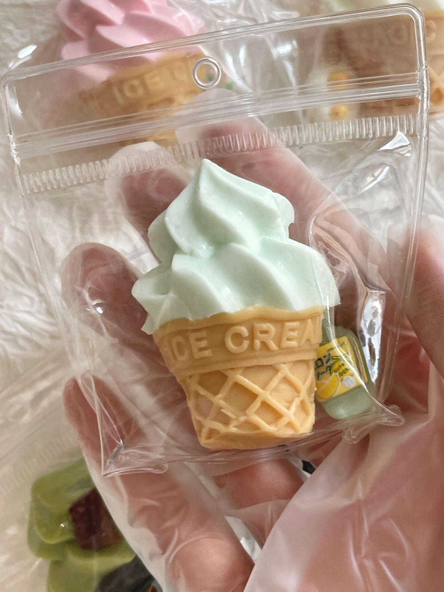 Cute ice cream squishy toy