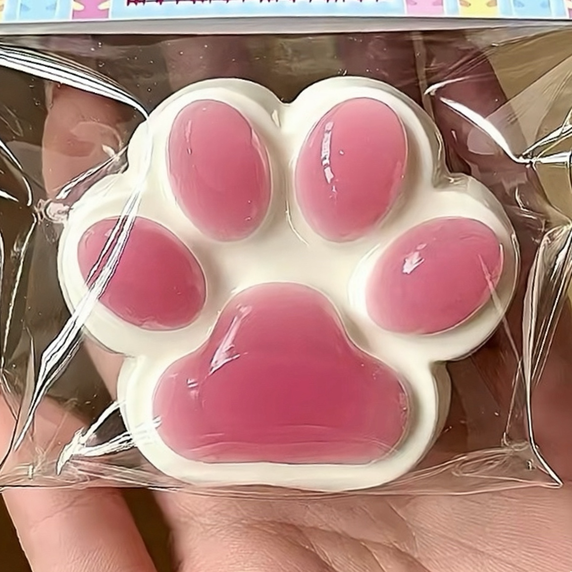 Lovely cat paw squishy toy